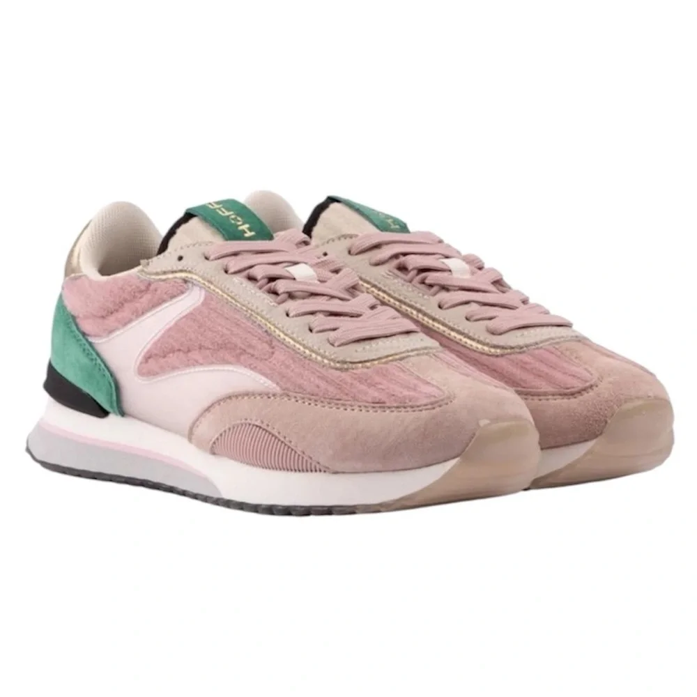 HOFF | Women’s Pink Suede Fantasy Trainer Sneakers Size 7.5